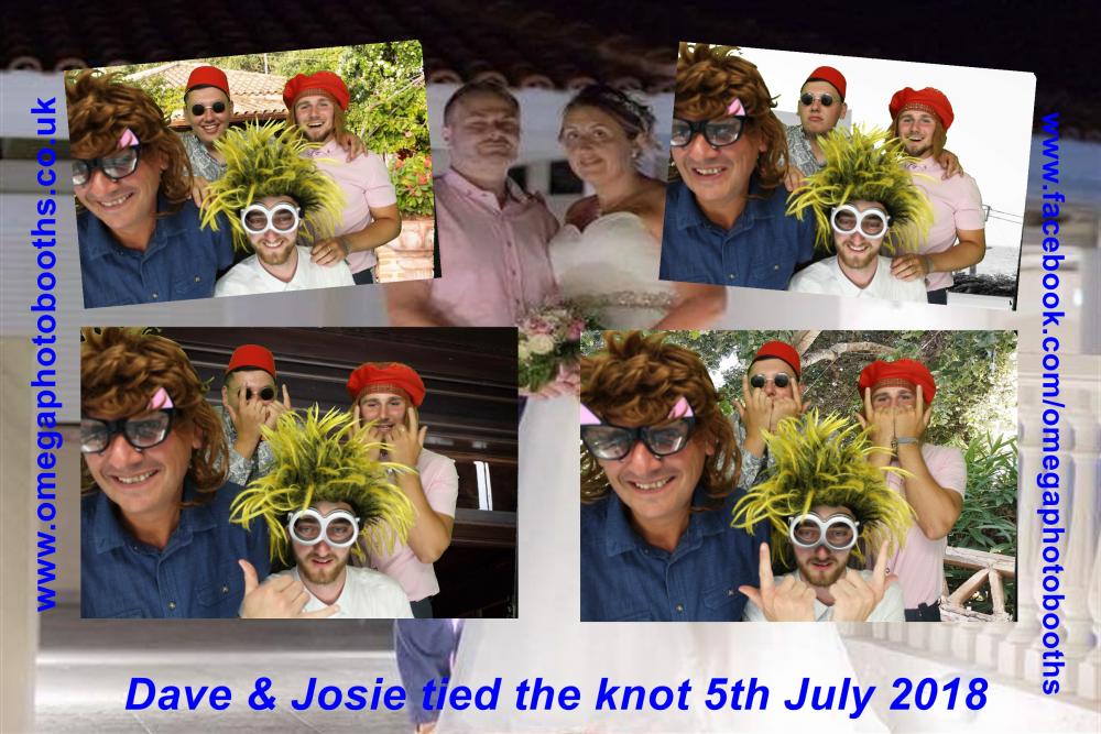 Josie & Dave's wedding  | View more photos from the event at gallery.omegaphotobooths.co.uk/u/Omega-Photobooths/Josie-Daves-wedding